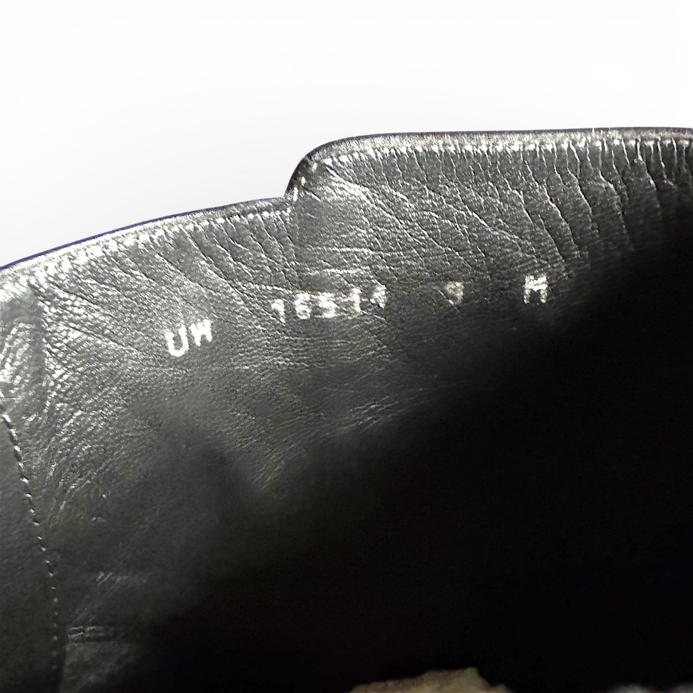 STUART WEITZMAN Mizzip ankle boots black leather size 9 - Picture 7 of 15